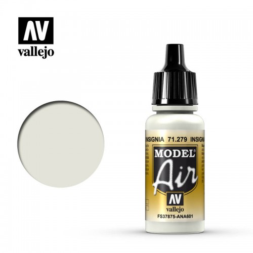 Vallejo 71.279 biela akrylová airbrush farba 17 ml (VALLEJOINSIGNIAWHITE)