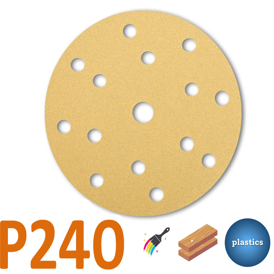 Starcke Brúsny disk P240, 150mm, 15 dier, 1ks