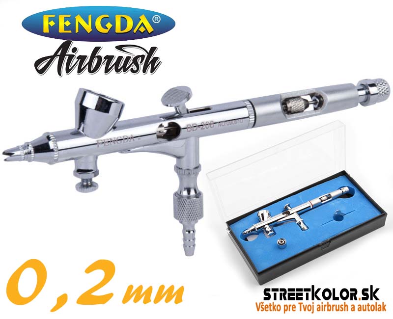 Airbrush pištoľ FENGDA® BD-208 0,2mm