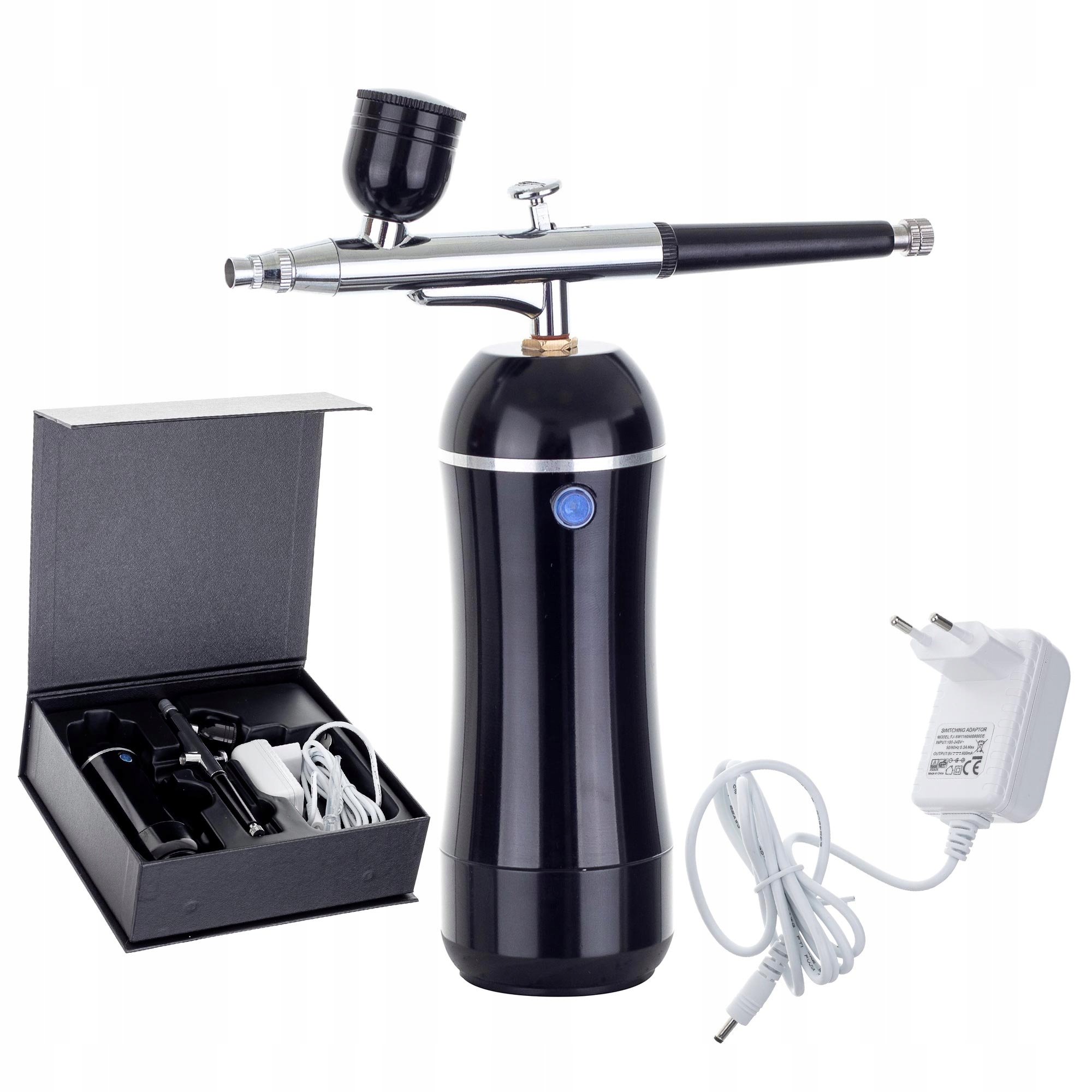 Luxusný airbrush make-up set: OCTAGON BATTERYJET HB08 s vnútornou batériou