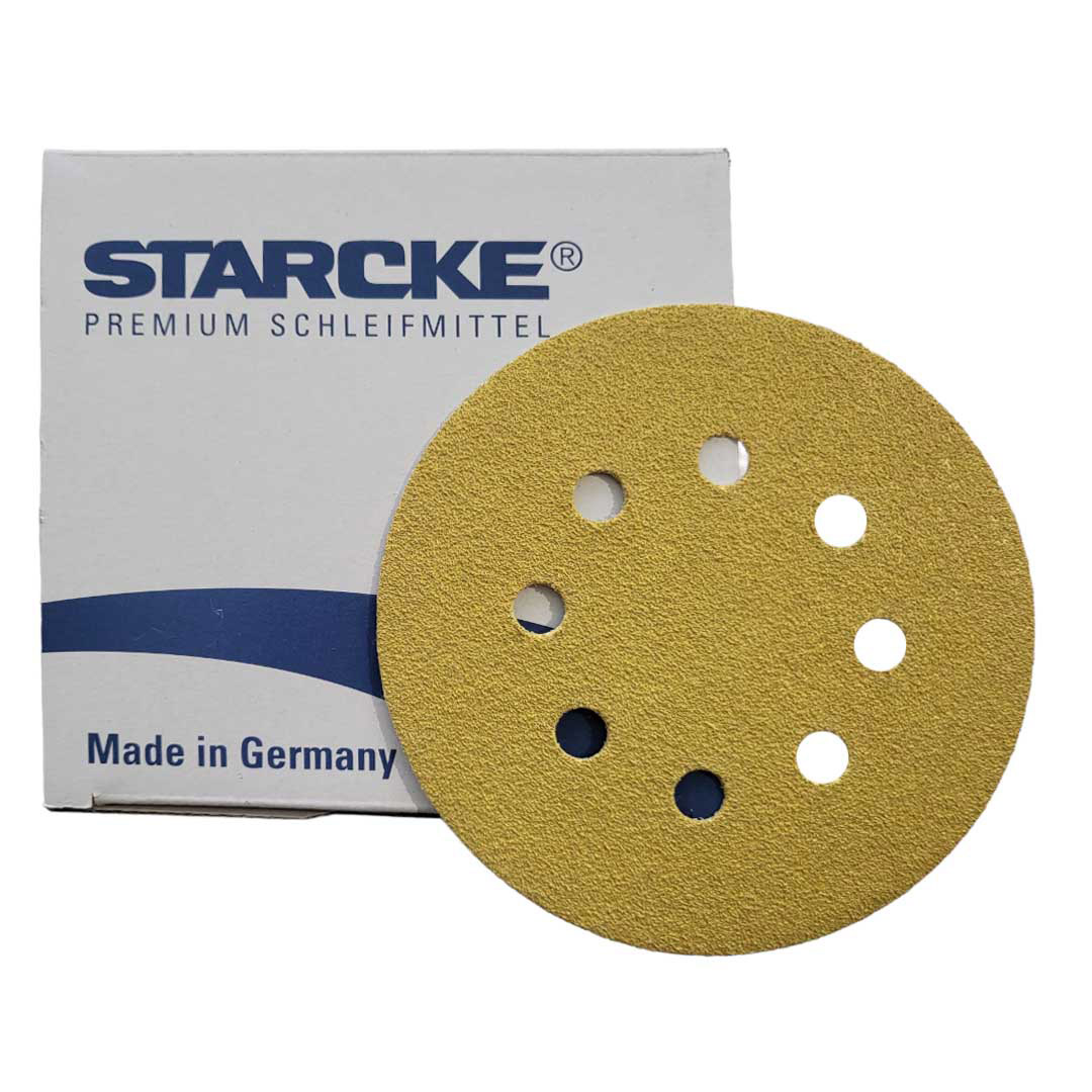 Starcke Brúsny disk P120, 125mm, 8 dier, 100ks