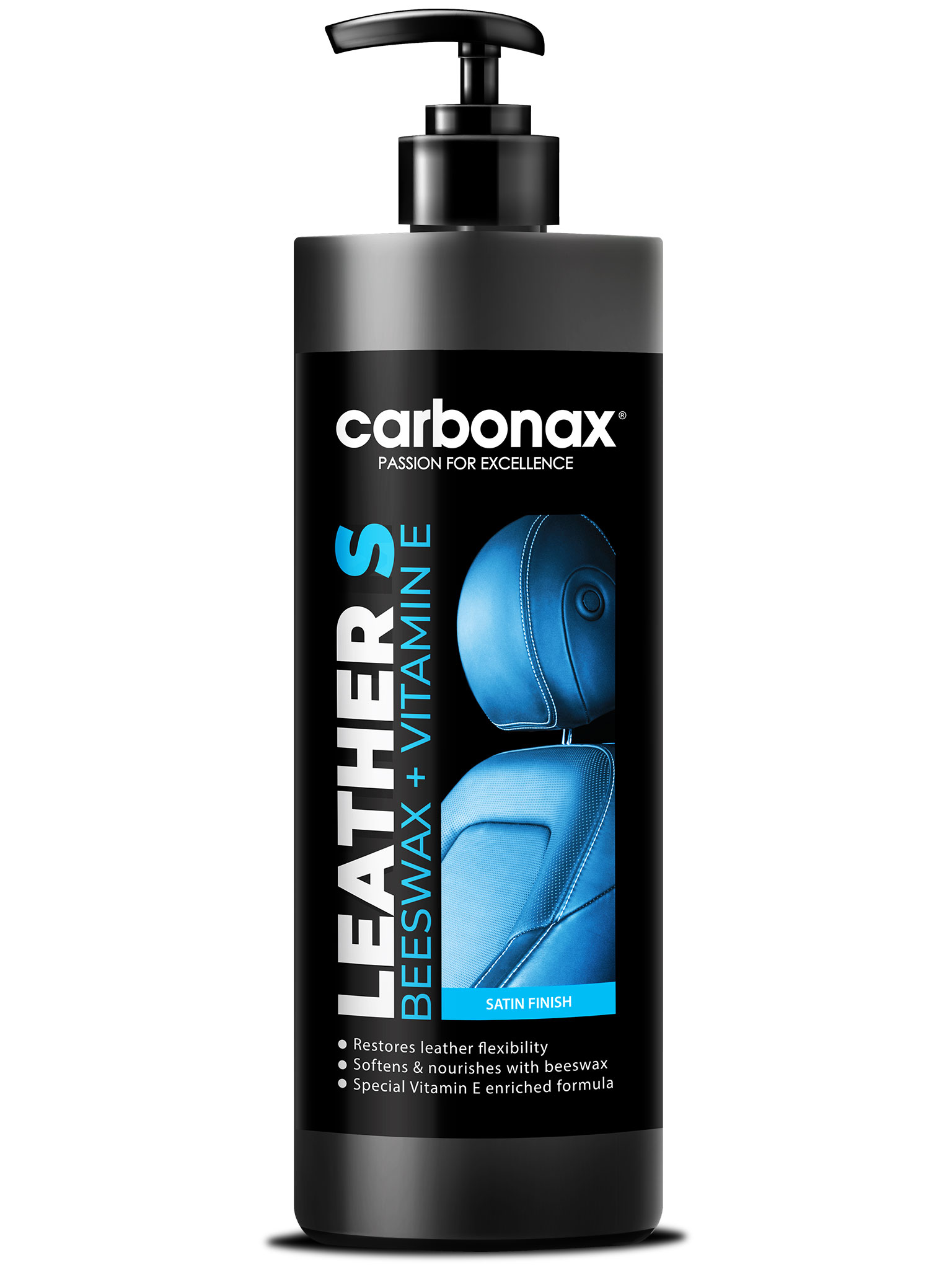 CARBONAX® čistič kože s kondicionérom a včelím voskom, saténový, 500ml