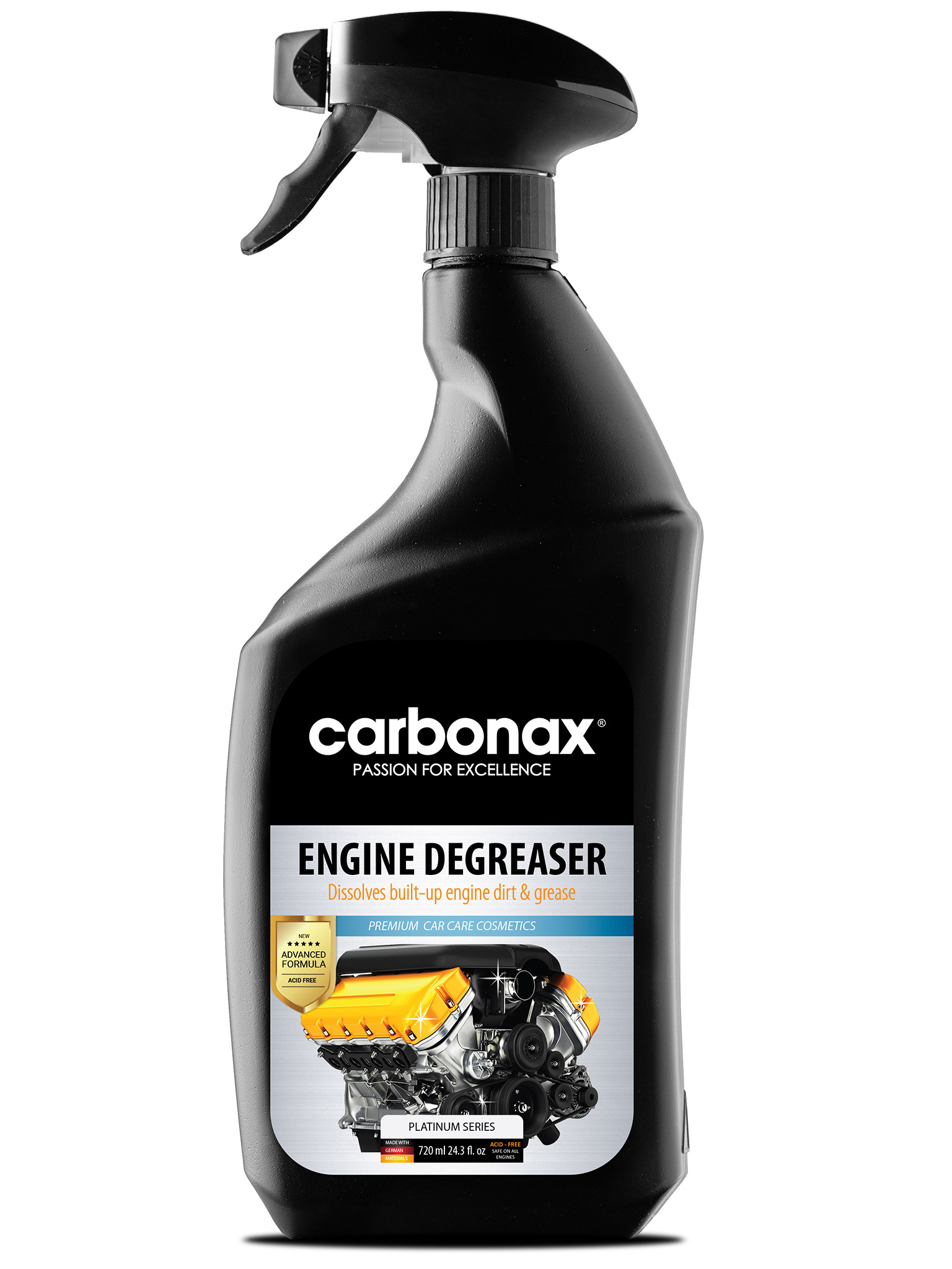 CARBONAX® čistič a odmastňovač motora, 720ml