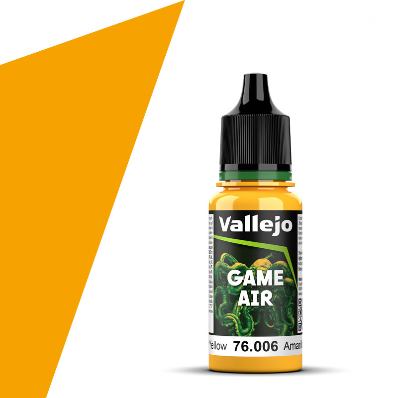 Vallejo 76.006 GameAir žltá airbrush farba 18 ml