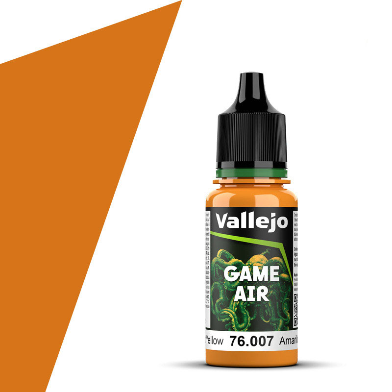 Vallejo 76.007 GameAir zlato-žltá airbrush farba 18 ml