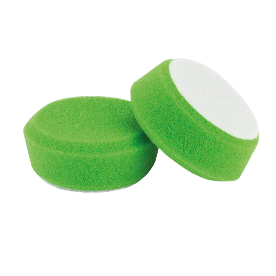 Velcro hladký univerzálny jemný brúsny a leštiaci kotúč na suchý zips, Zelený, 35/45x25mm