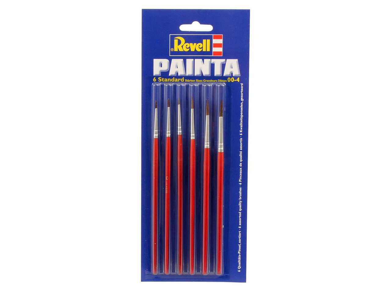 Revell PAINTA SET, sada 6 modelárskych štetcov (REVELL 29621 PAINTA STANDARD BRUSH SET)