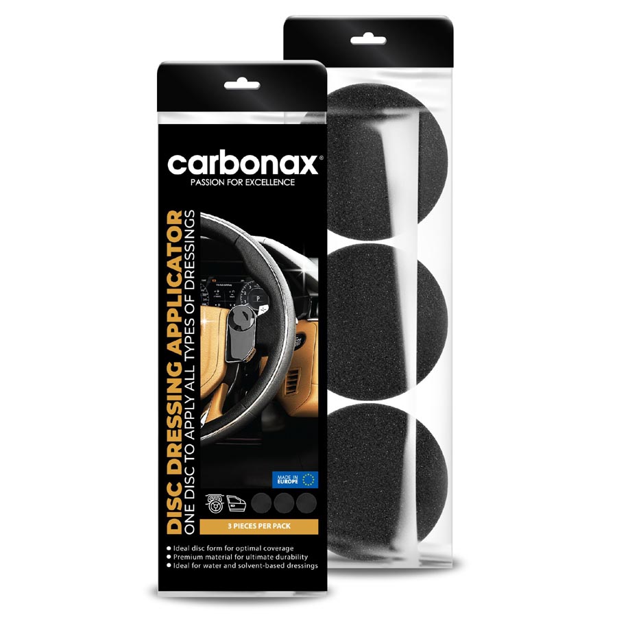 CARBONAX® okrúhla univerzálna aplikačná hubka pre všetky čistiace a konzervačné roztoky
