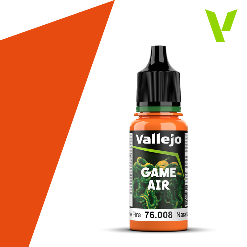 VALLEJO GAME AIR 76.008 ORANŽOVÁ akrylová airbrush farba 18 ml