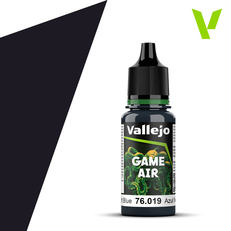 VALLEJO GAME AIR 76.019 TMAVÁ MODRÁ akrylová airbrush farba 18 ml