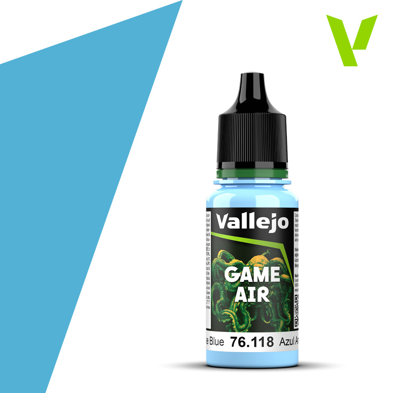 VALLEJO GAME AIR 76.118 SVETLOMODRÁ akrylová airbrush farba 18 ml