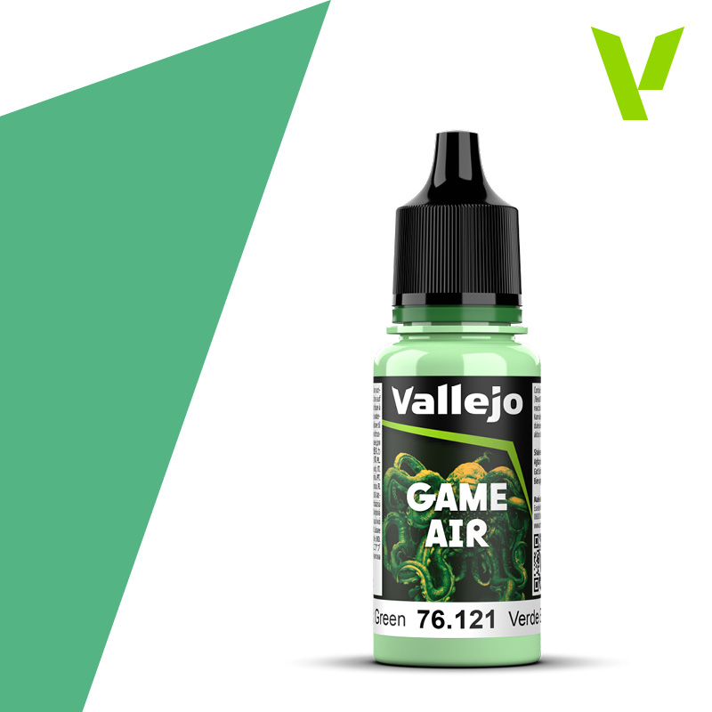 VALLEJO GAME AIR 76.121 SVETLOZELENÁ akrylová airbrush farba 18 ml