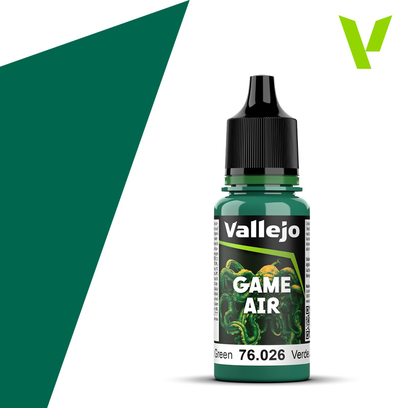 VALLEJO GAME AIR 76.026 ZELENÁ akrylová airbrush farba 18 ml