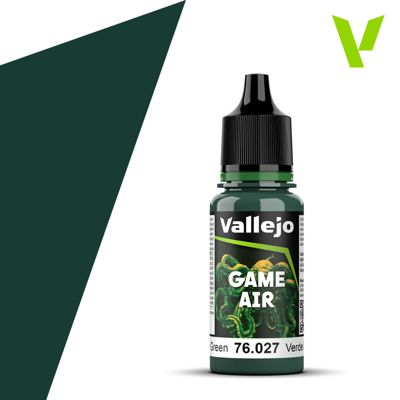 VALLEJO GAME AIR 76.027 ZELENÁ akrylová airbrush farba 18 ml