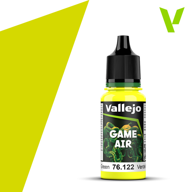 VALLEJO GAME AIR 76.122 ŽLTOZELENÁ akrylová airbrush farba 18 ml