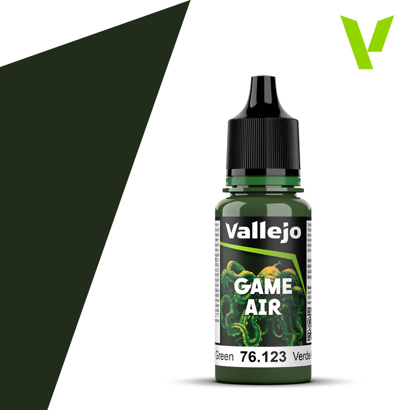 VALLEJO GAME AIR 76.123 ZELENÁ akrylová airbrush farba 18 ml
