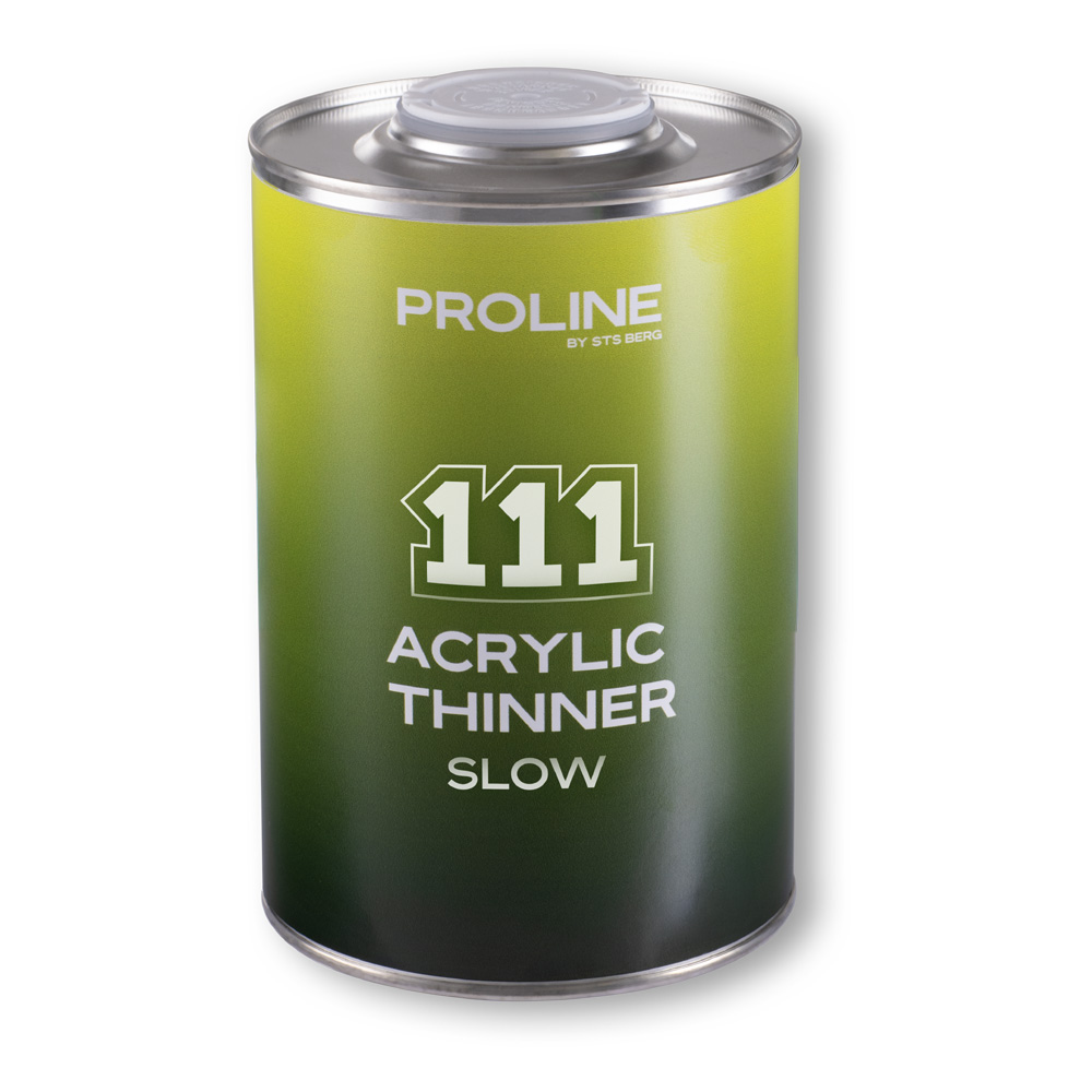 Univerzálne akrylové pomalé riedidlo PROLINE 111, 1 liter