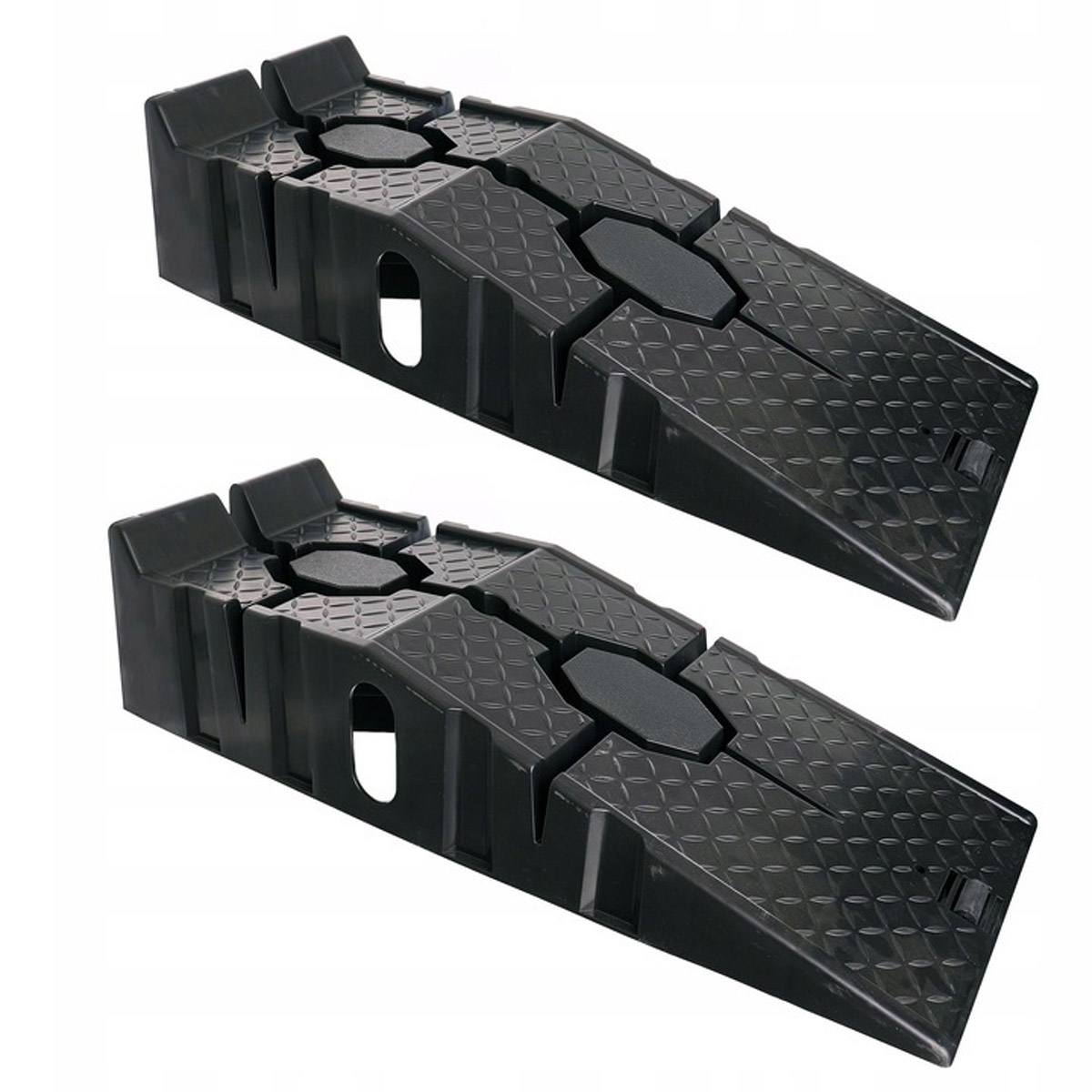 Plastové vyrovnávacie nájazdy, 2 kusy, Nosnosť: 2 x 1500kg, Dĺžka: 900mm, Maximálna výška: 170 / 220mm