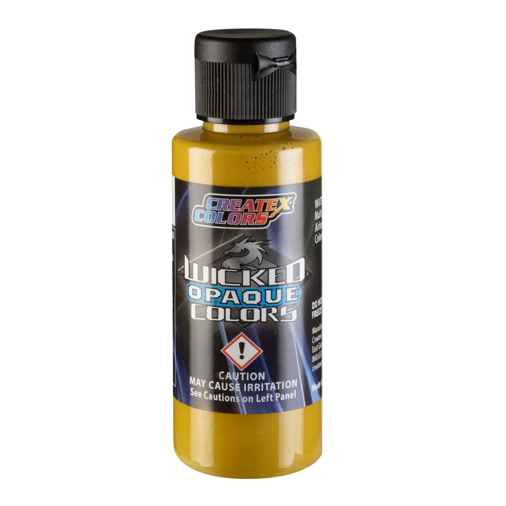 Wicked W095 Raw Sienna žltá krycia airbrush farba 60ml