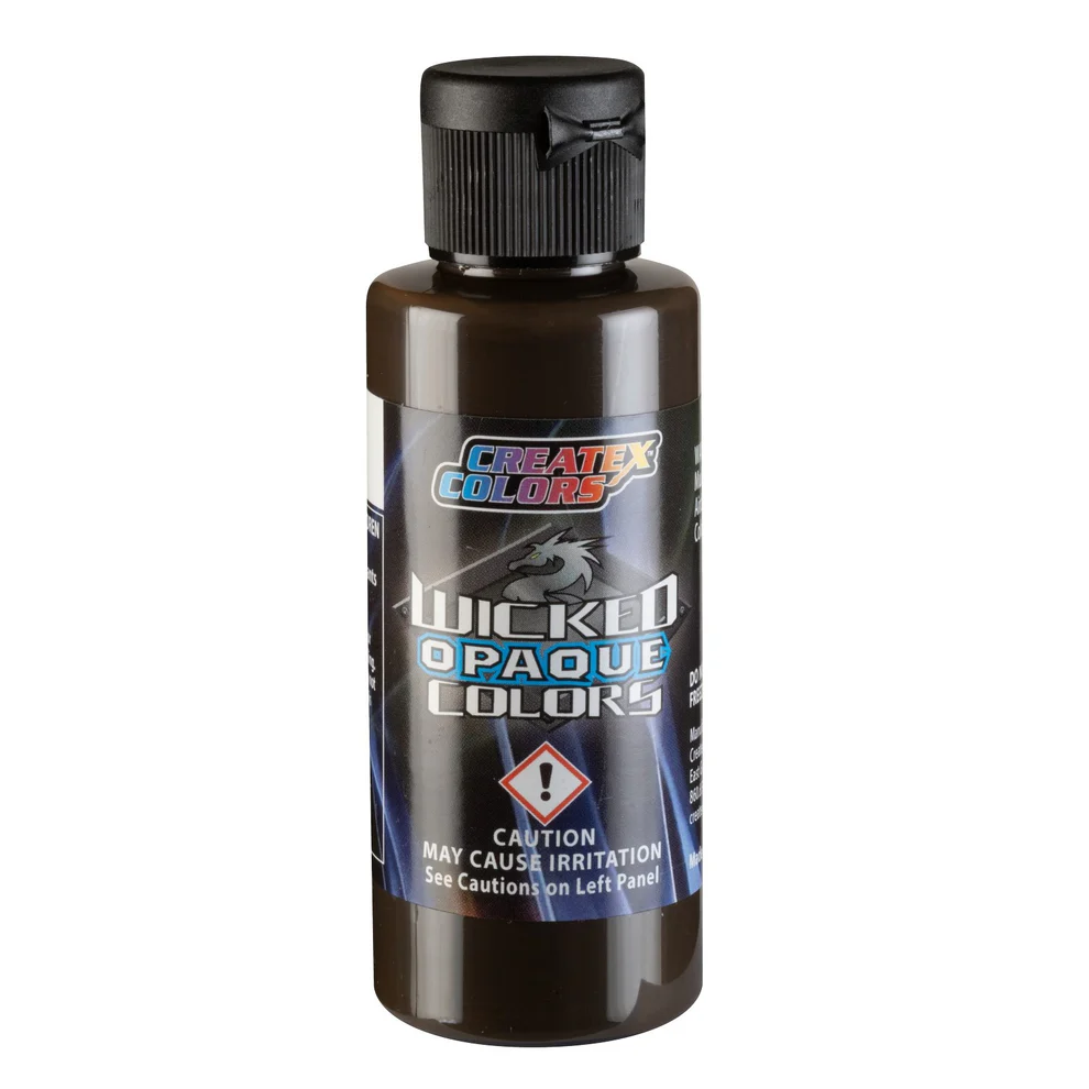 Wicked W097 Raw Umber hnedá krycia airbrush farba 60ml