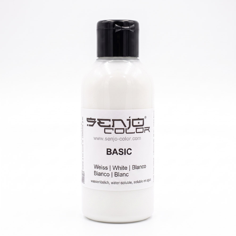 Senjo Color farba biela pre bodypainting a tetovanie, 75ml