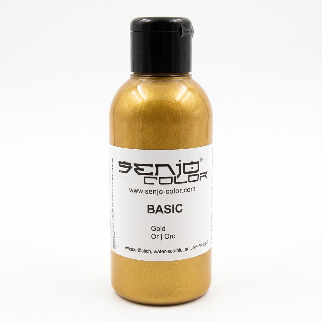 Senjo Color farba zlatá pre bodypainting a tetovanie, 75ml