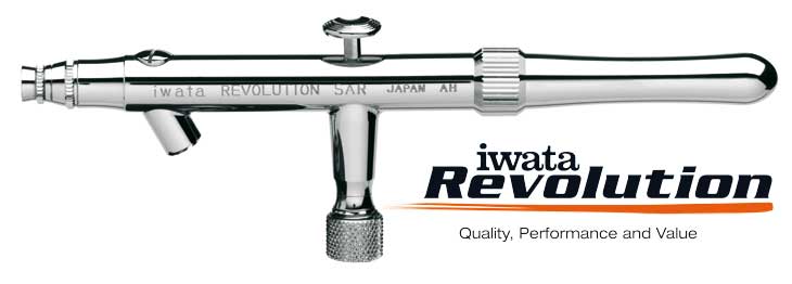 Iwata Revolution HP-SAR 0,5mm airbrush pištoľ