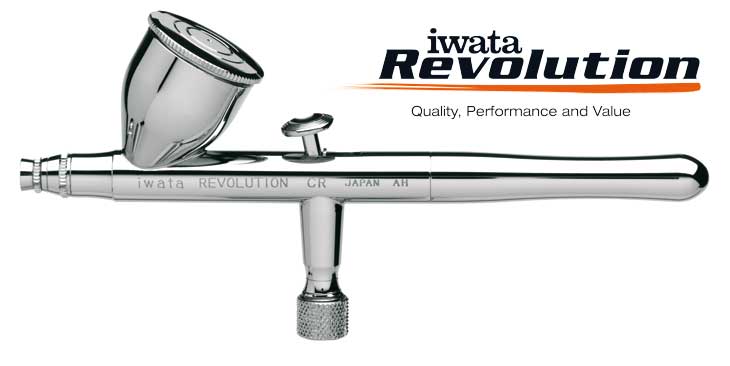 Iwata Revolution HP-CR 0,5mm airbrush pištoľ