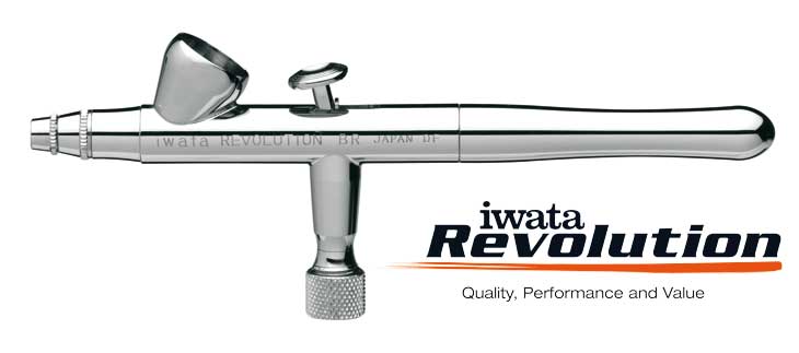 Iwata Revolution HP-BR 0,3mm airbrush pištoľ