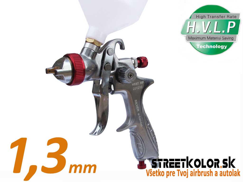 Striekacia pištoľ Auarita H-887P HVLP 1,3 mm (170-300/min.)