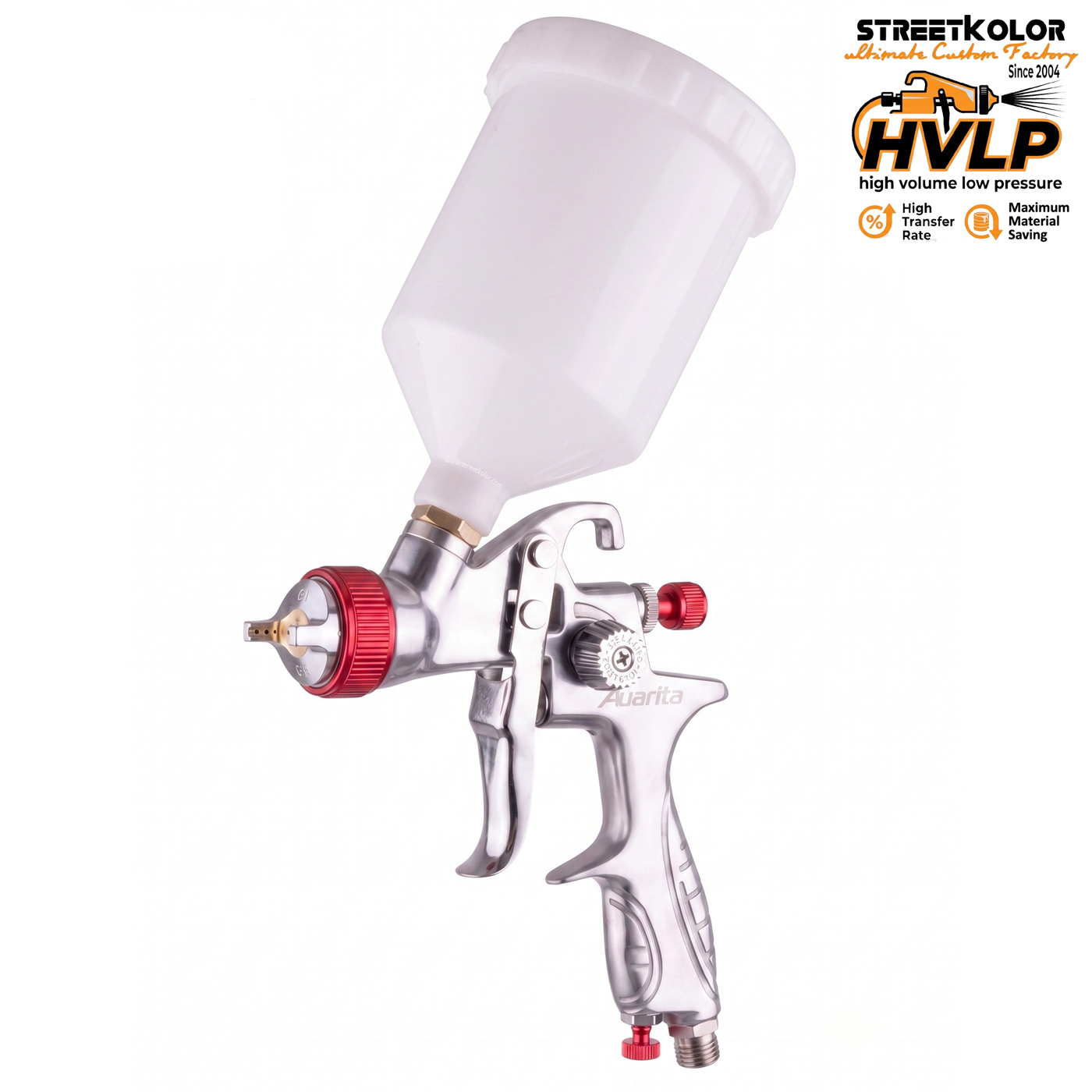 Striekacia pištoľ Auarita H-887P HVLP 2,0 mm (170-300/min.)