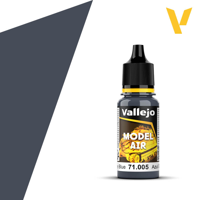 VALLEJO MODEL AIR 71.005 SIVOMODRÁ akrylová airbrush farba 18 ml