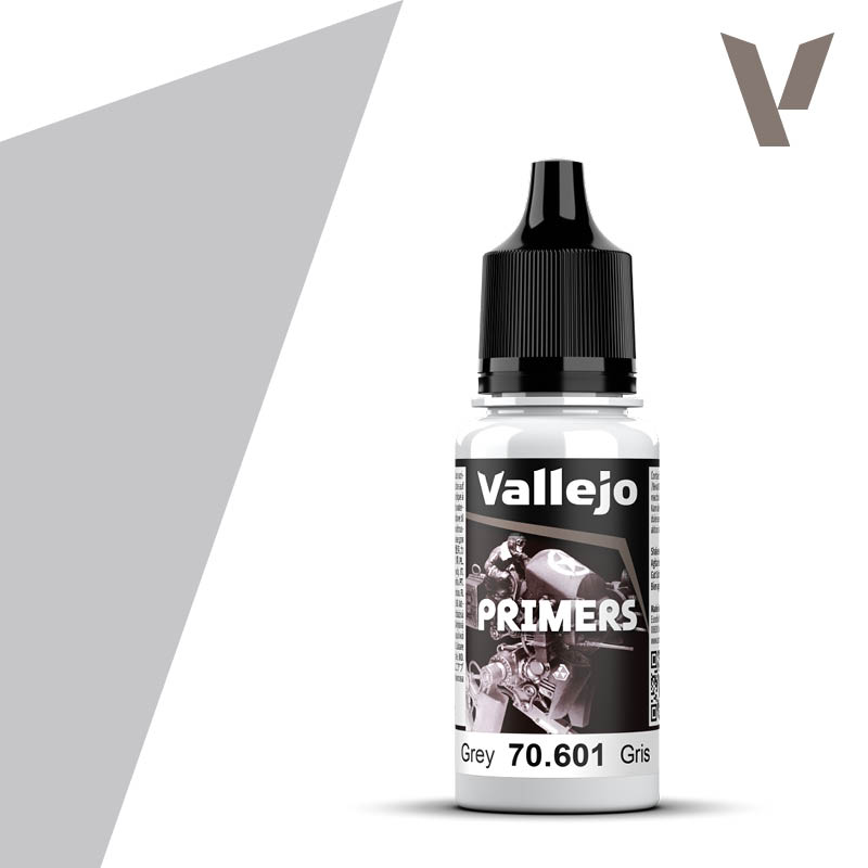 Vallejo 70.601 Surface Primer Grey - Sivý základný náter 18ml