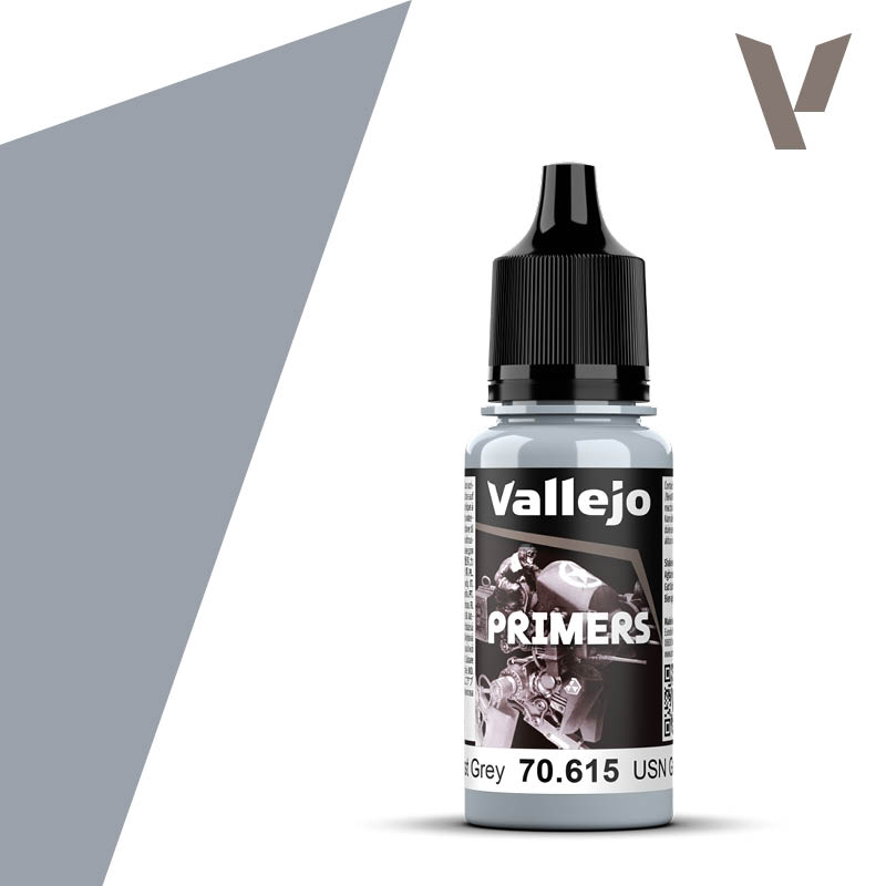 Vallejo 70.615 Surface Primer USN Light Ghost Grey - Svetlosivý základ 18ml