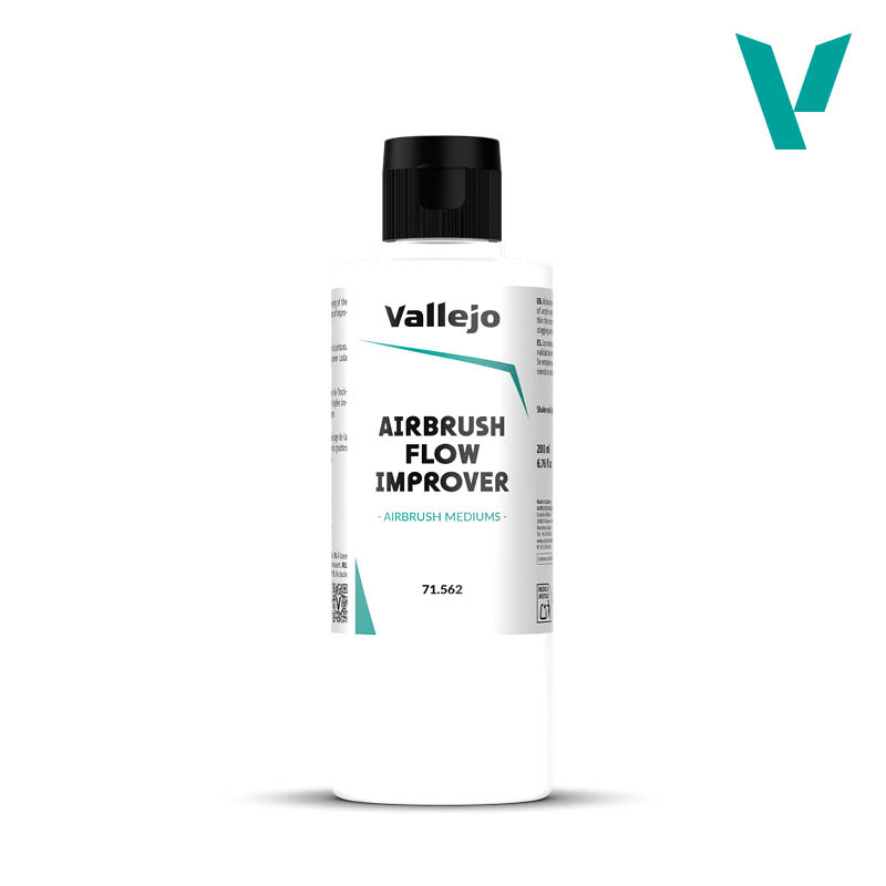 Vallejo 71.562 Airbrush Flow Improver - Médium na zlepšenie prietoku farby 200ml