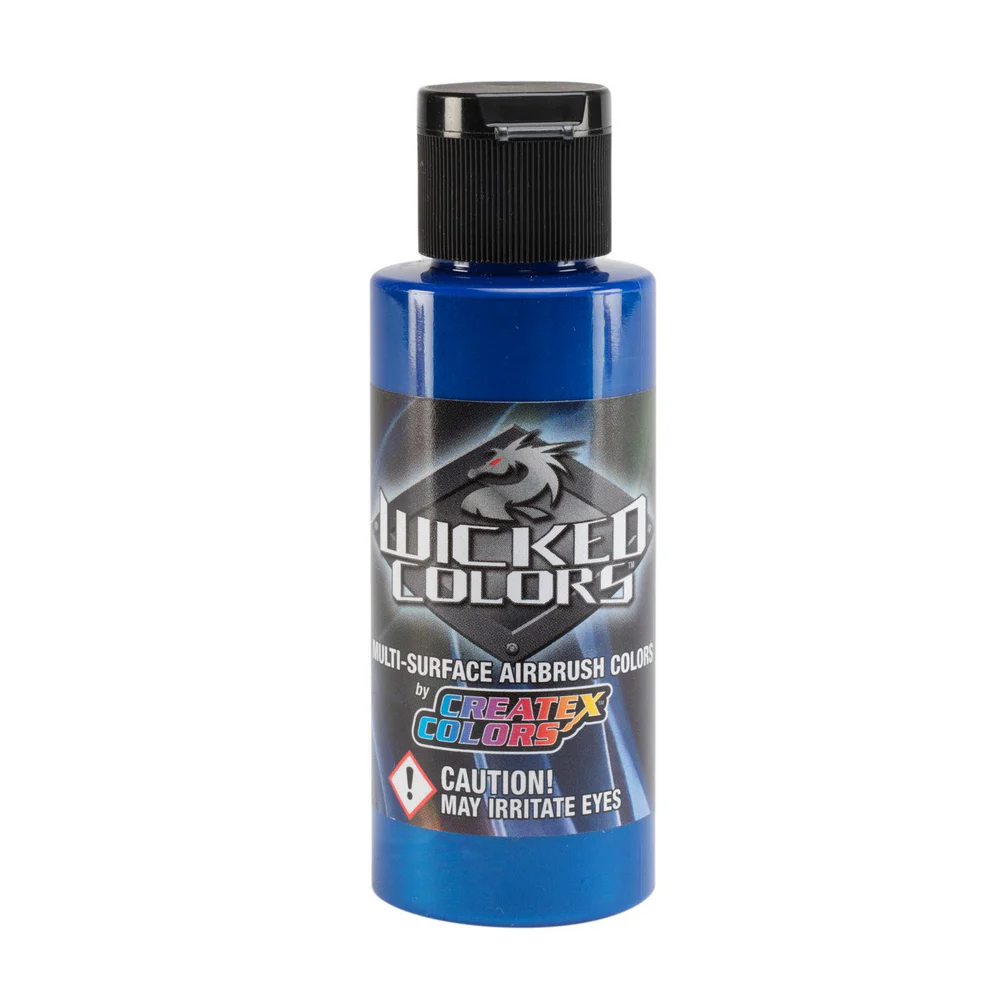 Wicked Pearl Modrá perleťová airbrush farba CreateX W304 60 ml – Pearl Blue