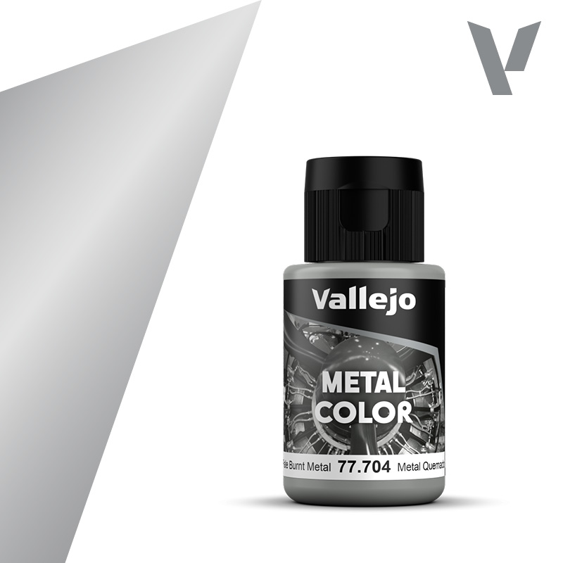 Vallejo 77.704 svetlá metalická airbrush farba 32 ml