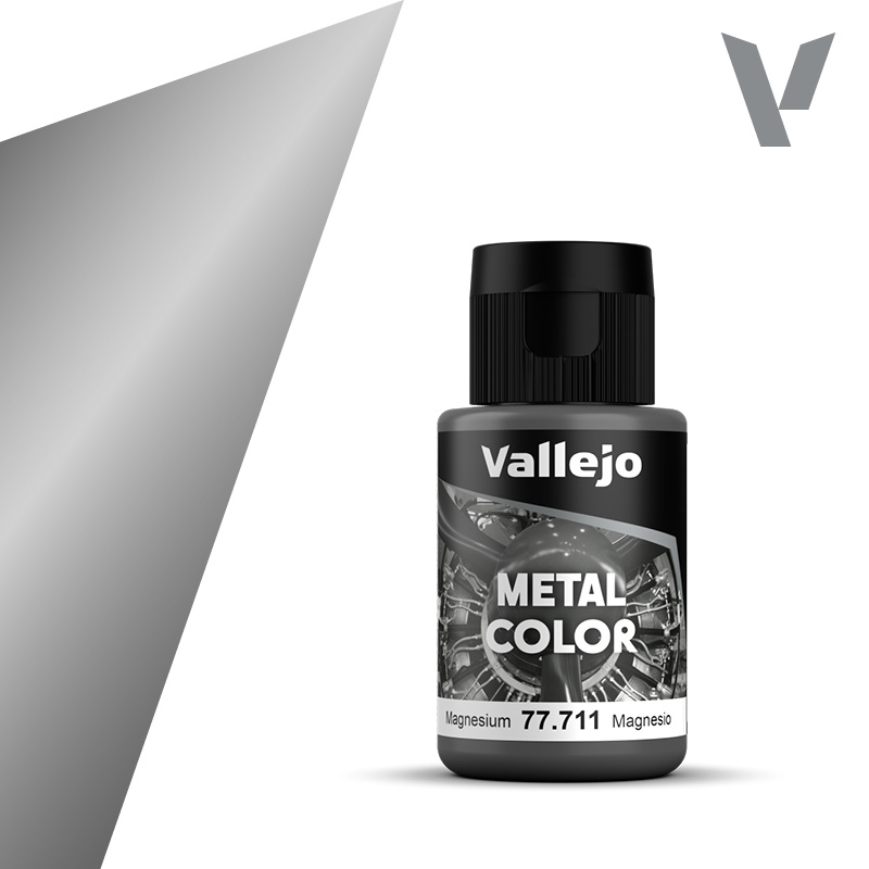 Vallejo 77.711 Horečnatá metalická airbrush farba 32 ml