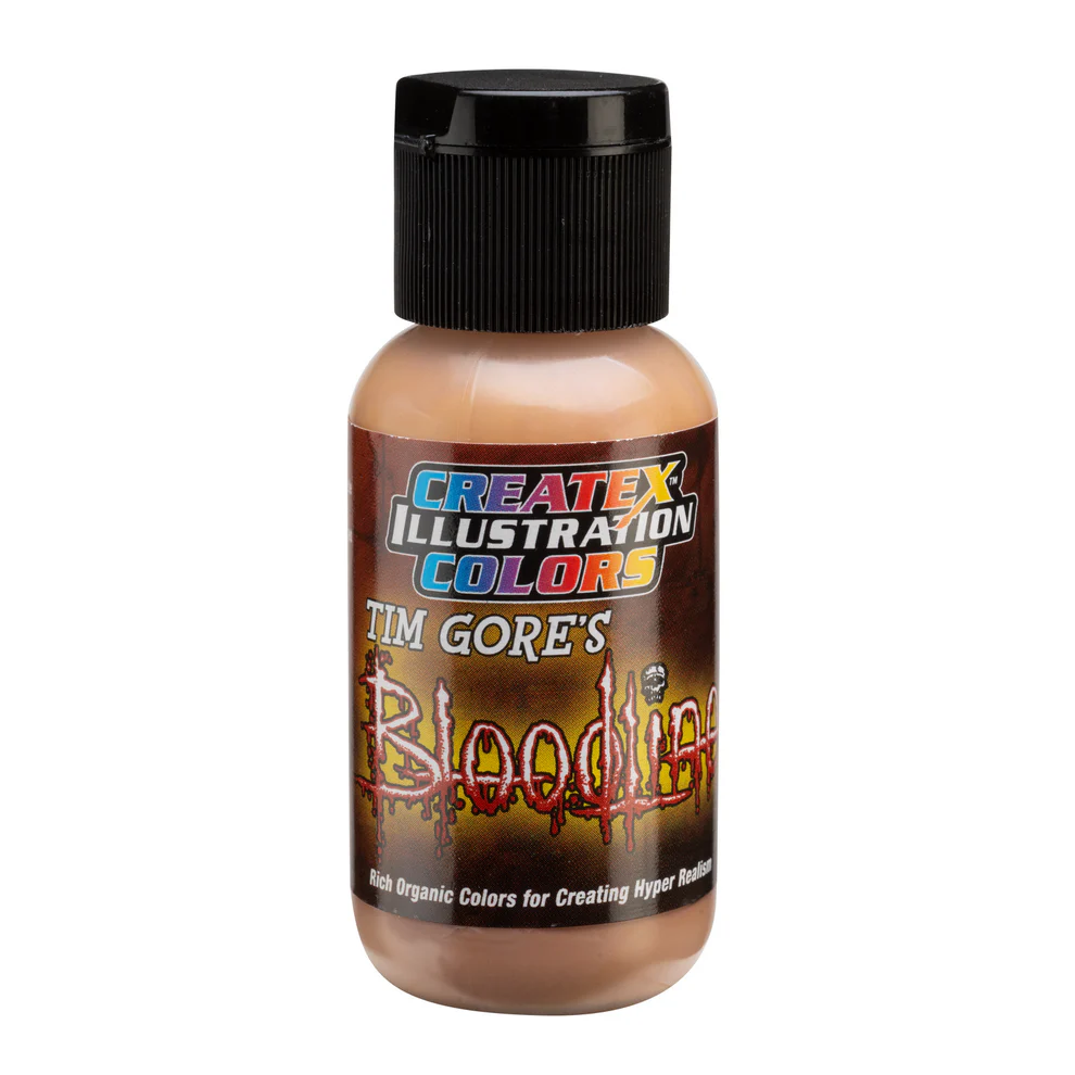 Ilustračná Svetlá espresso airbrush farba CreateX 30 ml – 5019 Lifeline Light Espresso