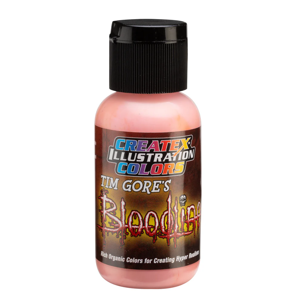 Ilustračná Ružová airbrush farba CreateX 30 ml – Illustration Infectious Pink 5038 Bloodline