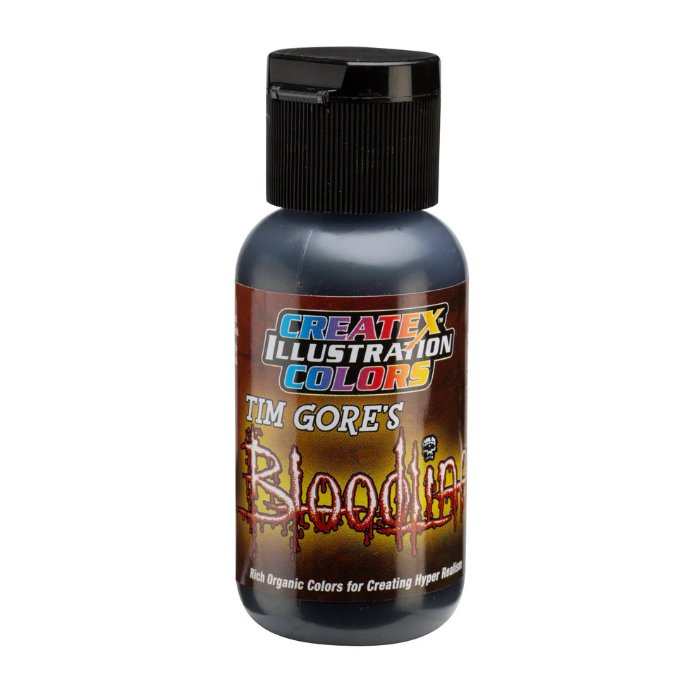 Ilustračná Fialová airbrush farba CreateX 5041 30 ml – Illustration Vascular Violet Bloodline