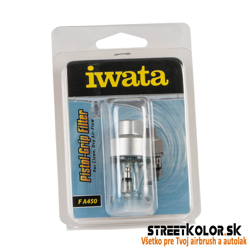 Airbrush odkaľovací mini filter IWATA pod striekaciu pištoľ