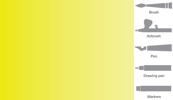 Vallejo 848 Fluorescenčná žltá akrylová airbrush farba 32 ml (VALLEJO 848 FLUORESCENTYELLOW)
