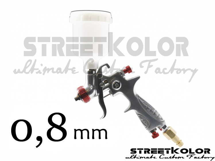 Mini striekacia pištoľ Auarita H-887 HVLP 0,8 mm (90-170l/min.)