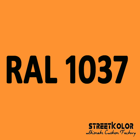RAL 1037 uretánová auto farba lesklá alebo matná 1 liter + tužidlo + riedidlo
