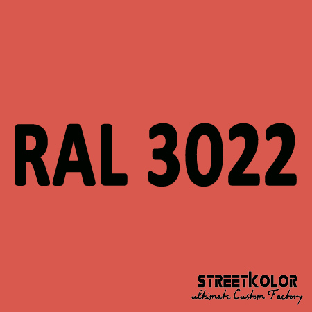 RAL 3022 uretánová auto farba lesklá alebo matná 1 liter + tužidlo + riedidlo