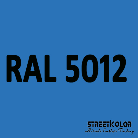 RAL 5012 uretánová auto farba lesklá alebo matná 1 liter + tužidlo + riedidlo