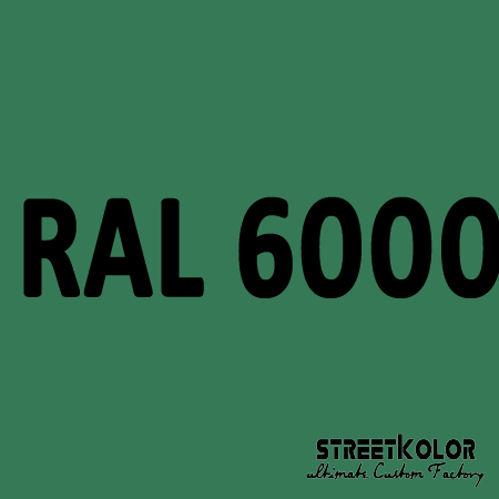RAL 6000 uretánová auto farba lesklá alebo matná 1 liter + tužidlo + riedidlo