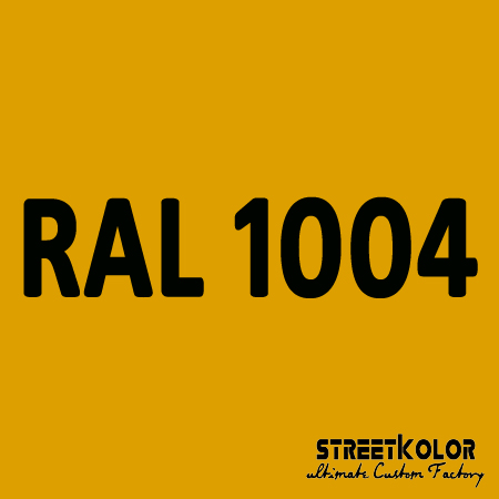 RAL 1004 uretánová auto farba lesklá alebo matná 1 liter + tužidlo + riedidlo