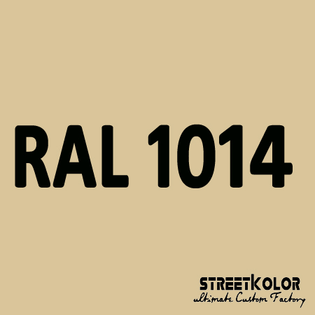 RAL 1014 uretánová auto farba lesklá alebo matná 1 liter + tužidlo + riedidlo